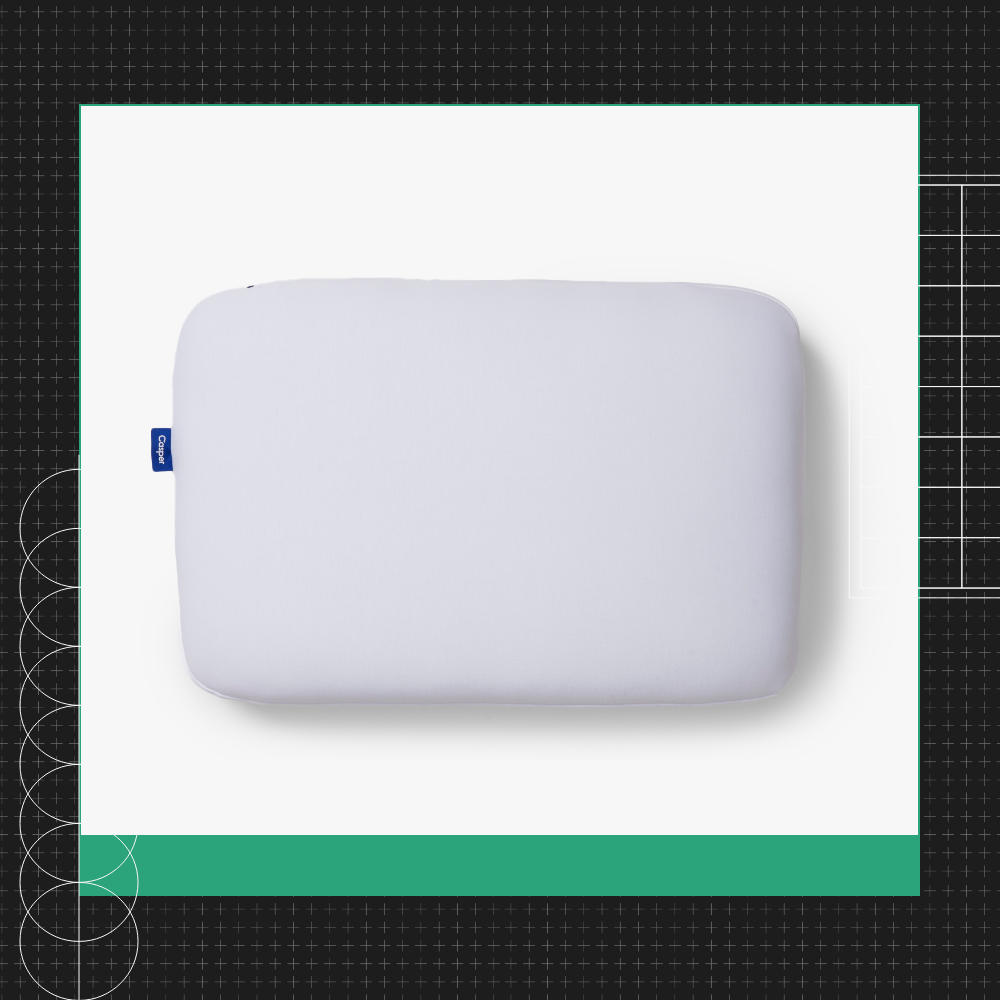 casper foam pillow with snow technology