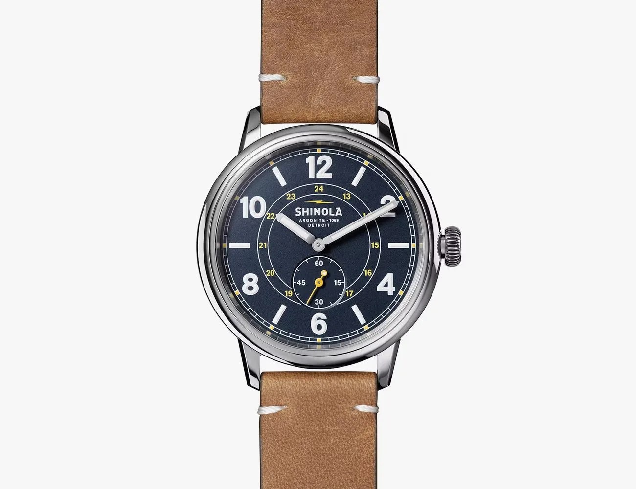 shinola traveler subsecond