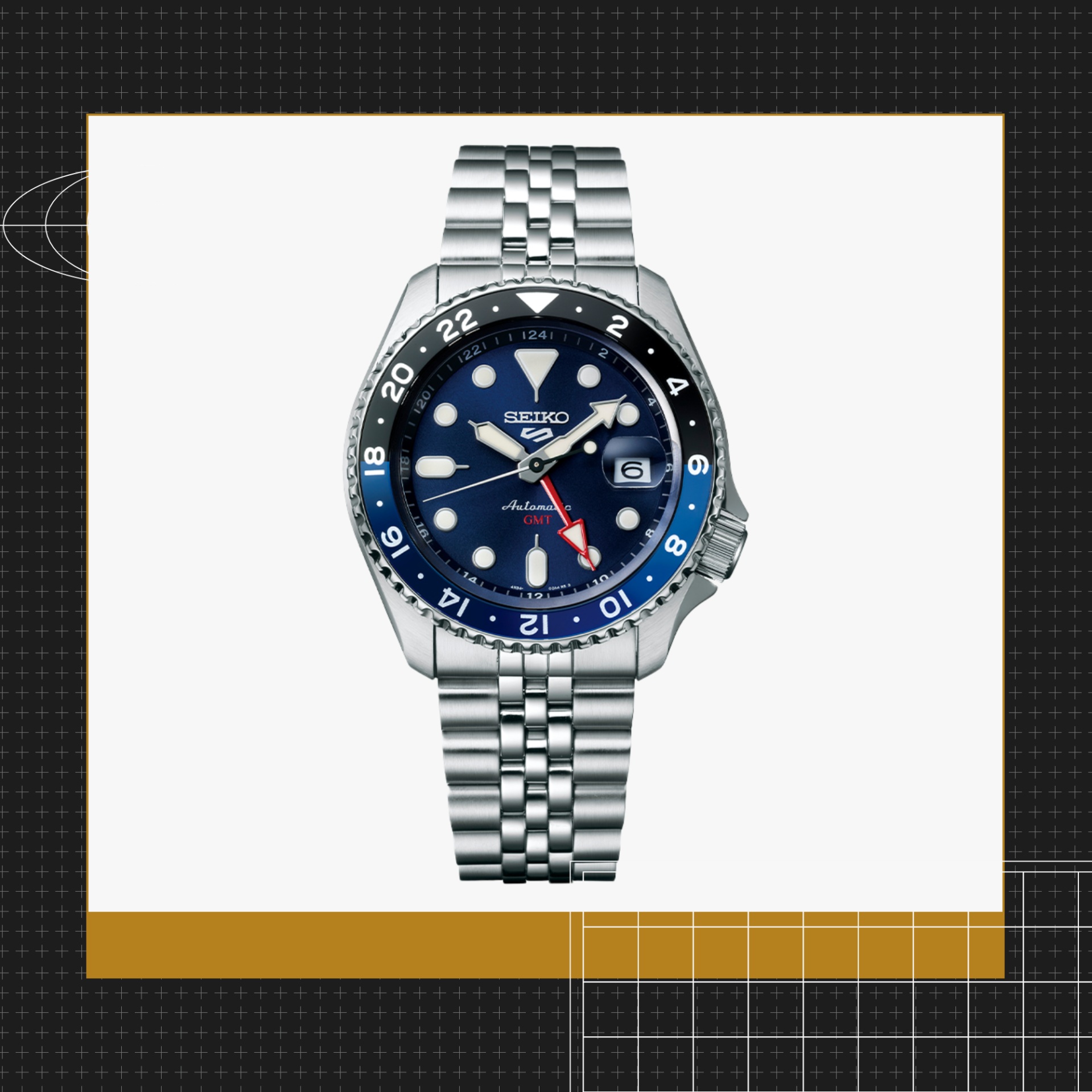 seiko 5 sports skx sports style gmt