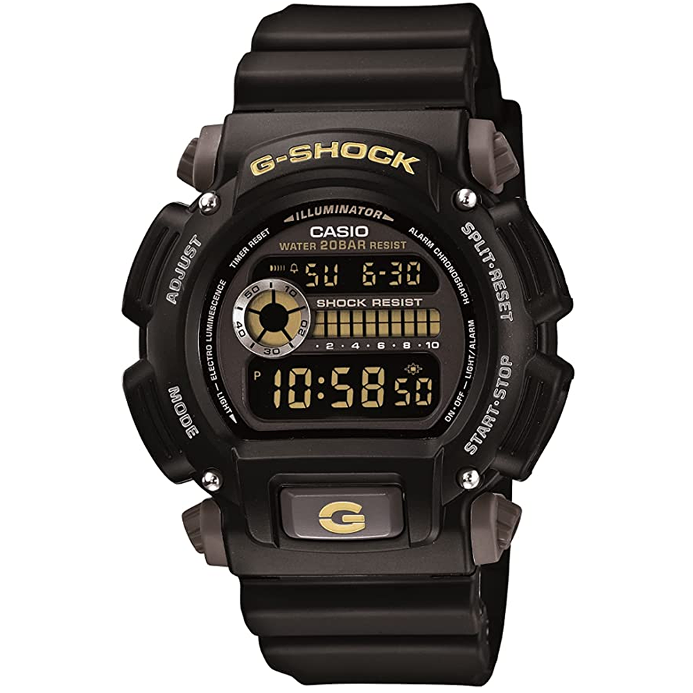Casio Men's 'G-Shock' Quartz Resin Sport Watch , Black