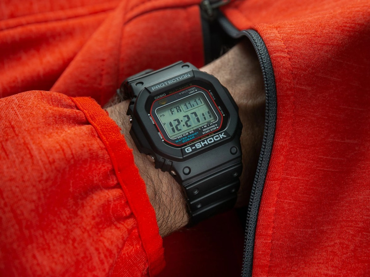 CASIO G-SHOCK GW-M5610-1BJ レッド CASIO G-SHOCK GW-M5610-1BJ