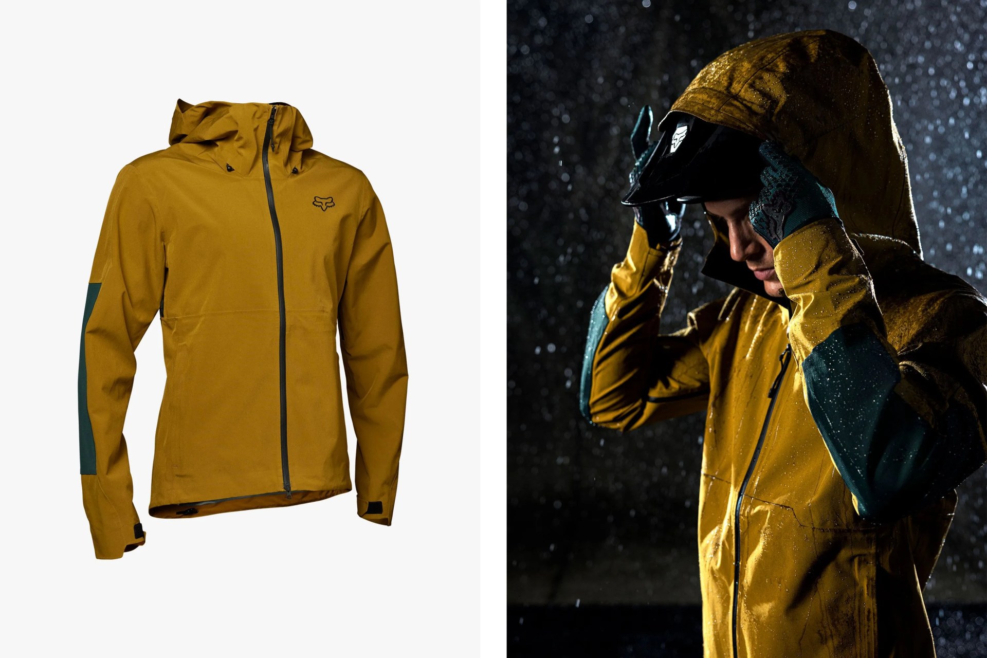 fox racing defend 3 layer water jacket