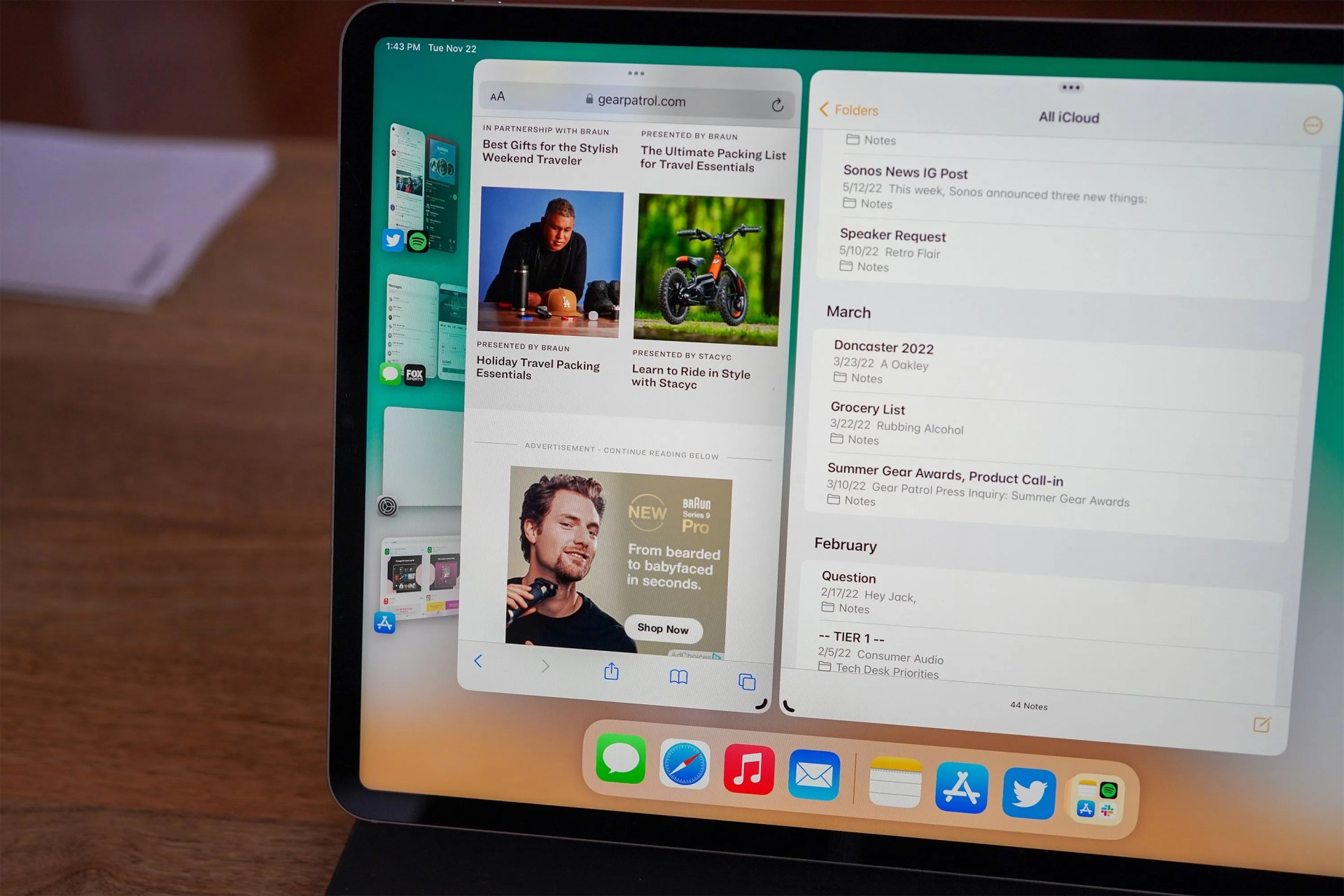 ipad stage manager feature