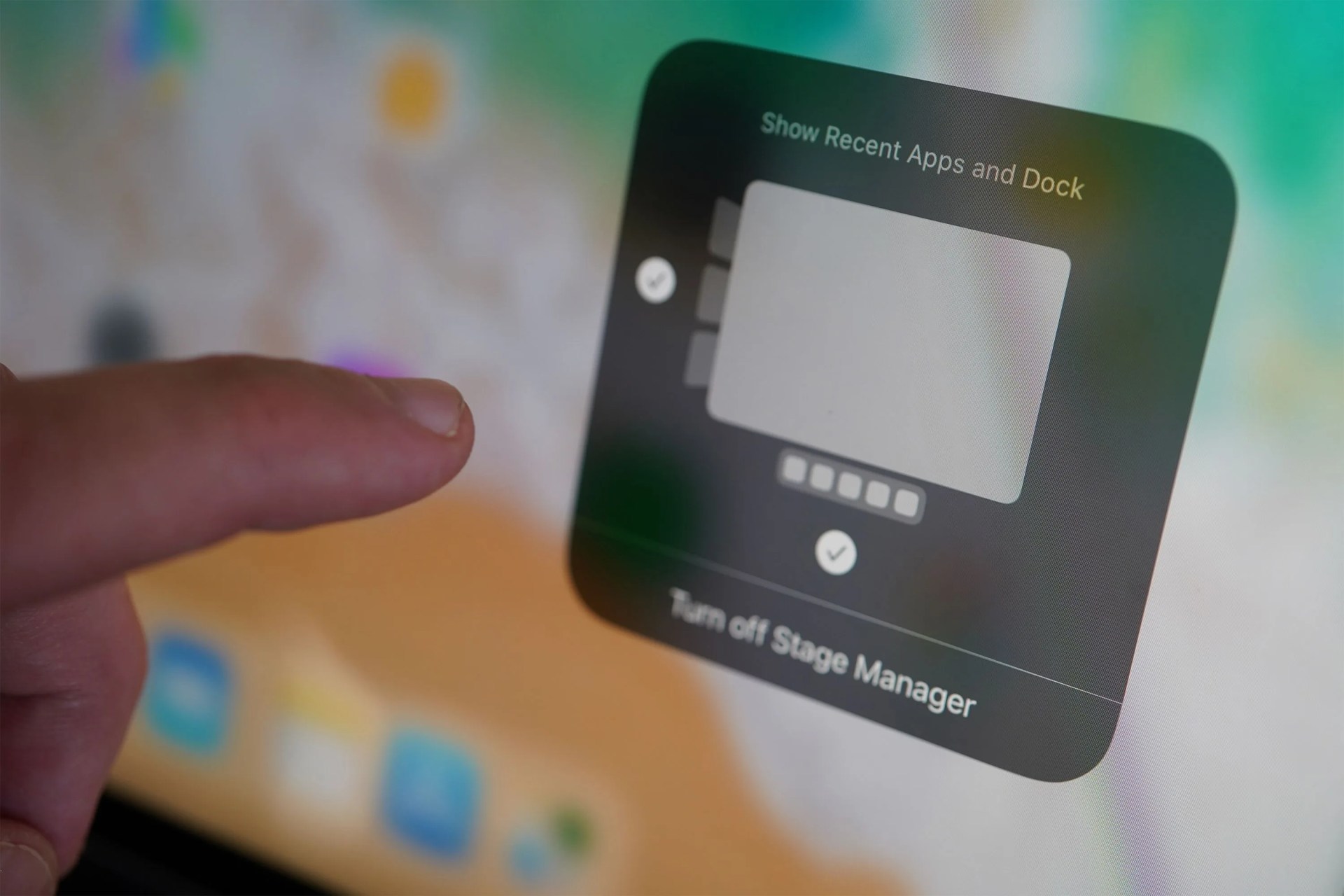 ipad stage manager feature