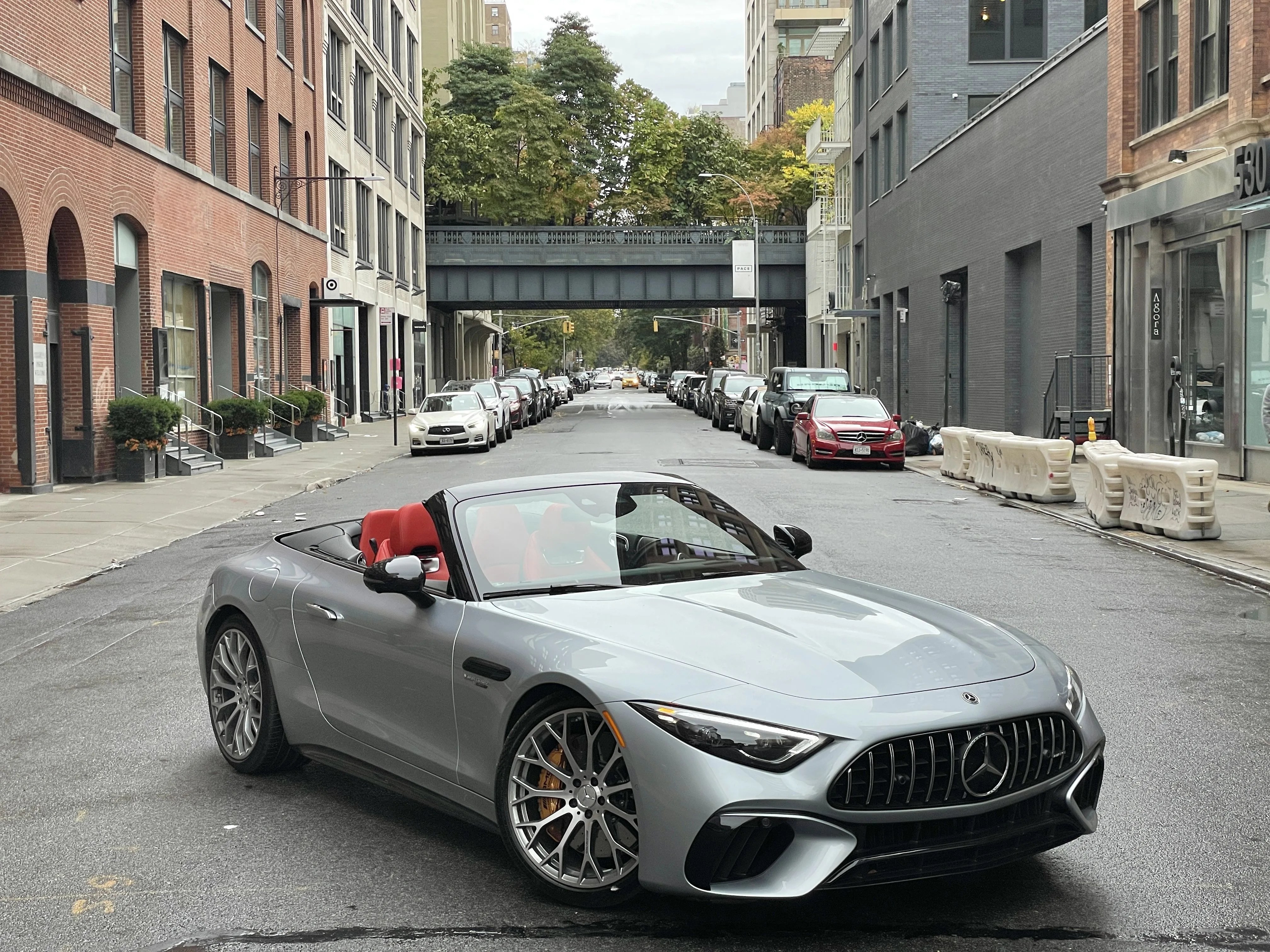 mercedes amg sl63 sl class 2023 in silver