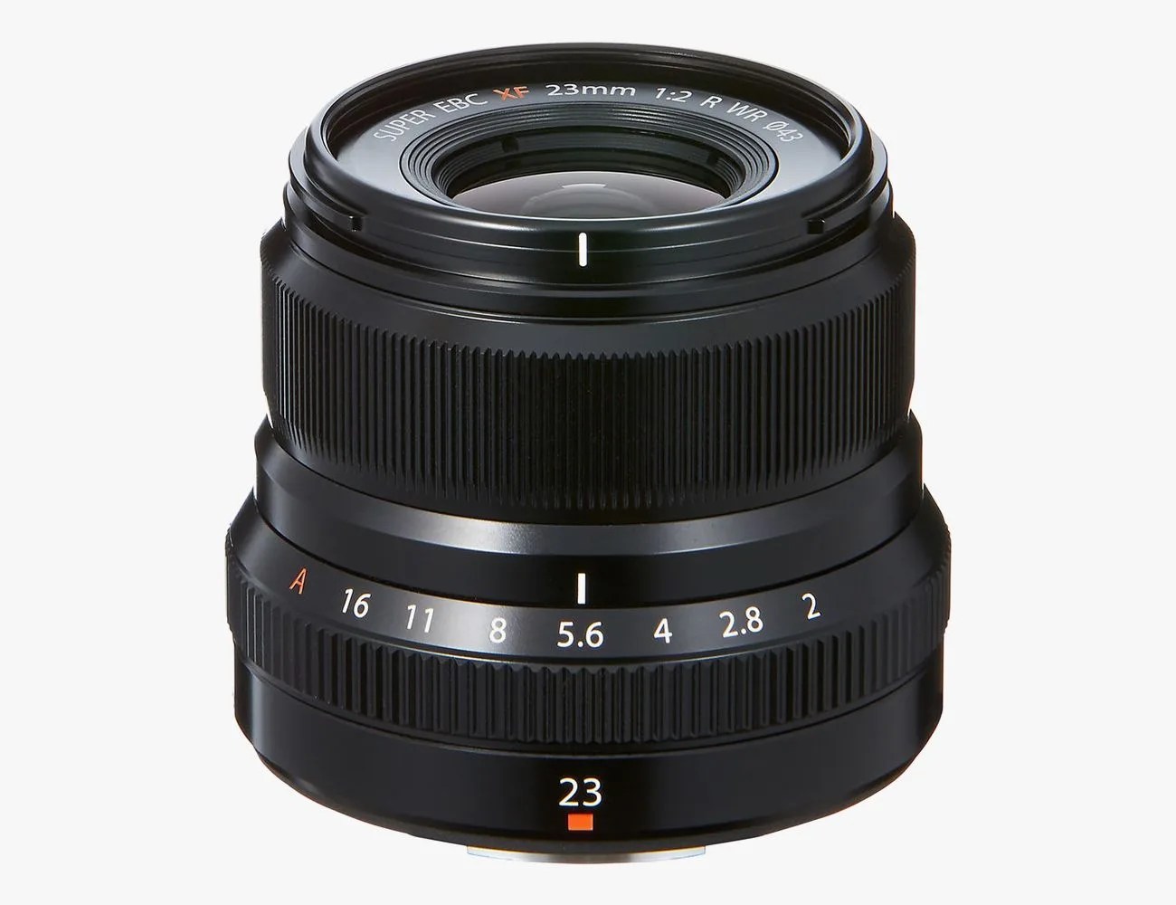 fujifilm xf 23mm f2 r wr lens
