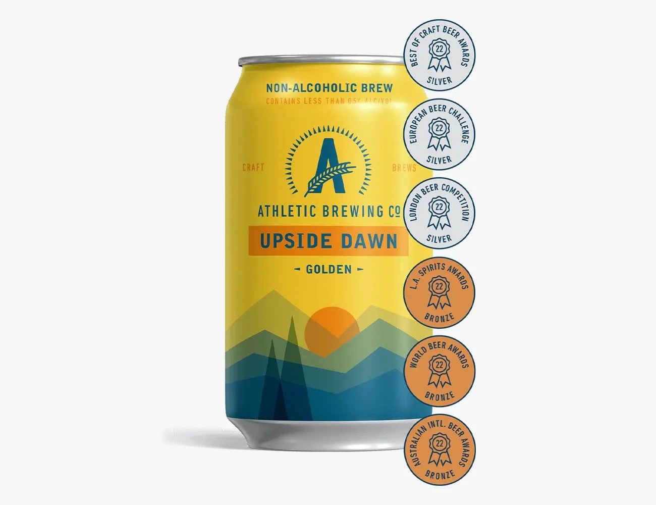 can of athletic brewing beer