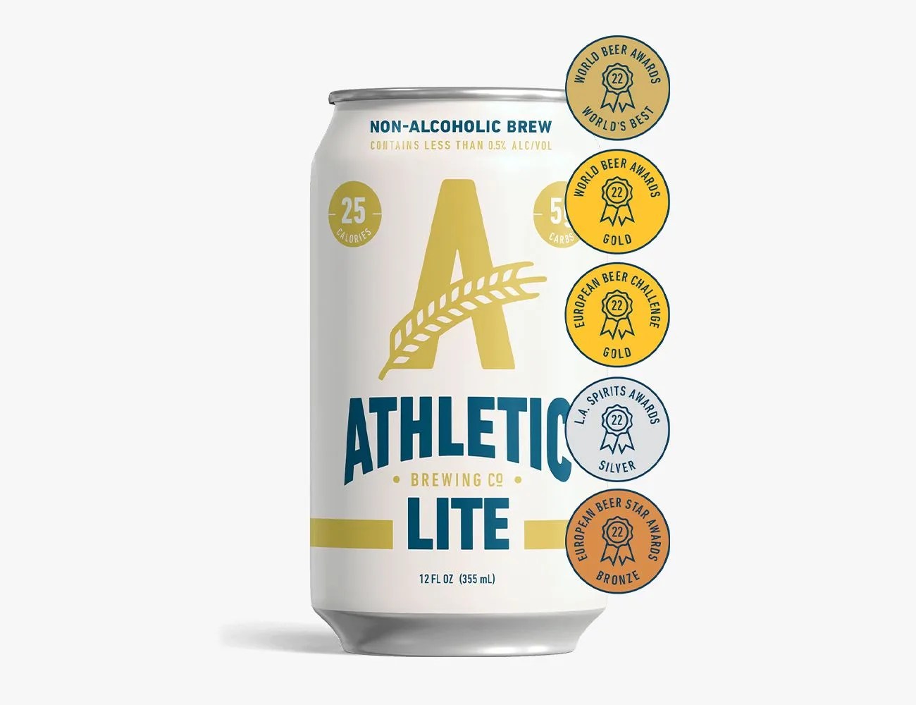 can of athletic brewing beer