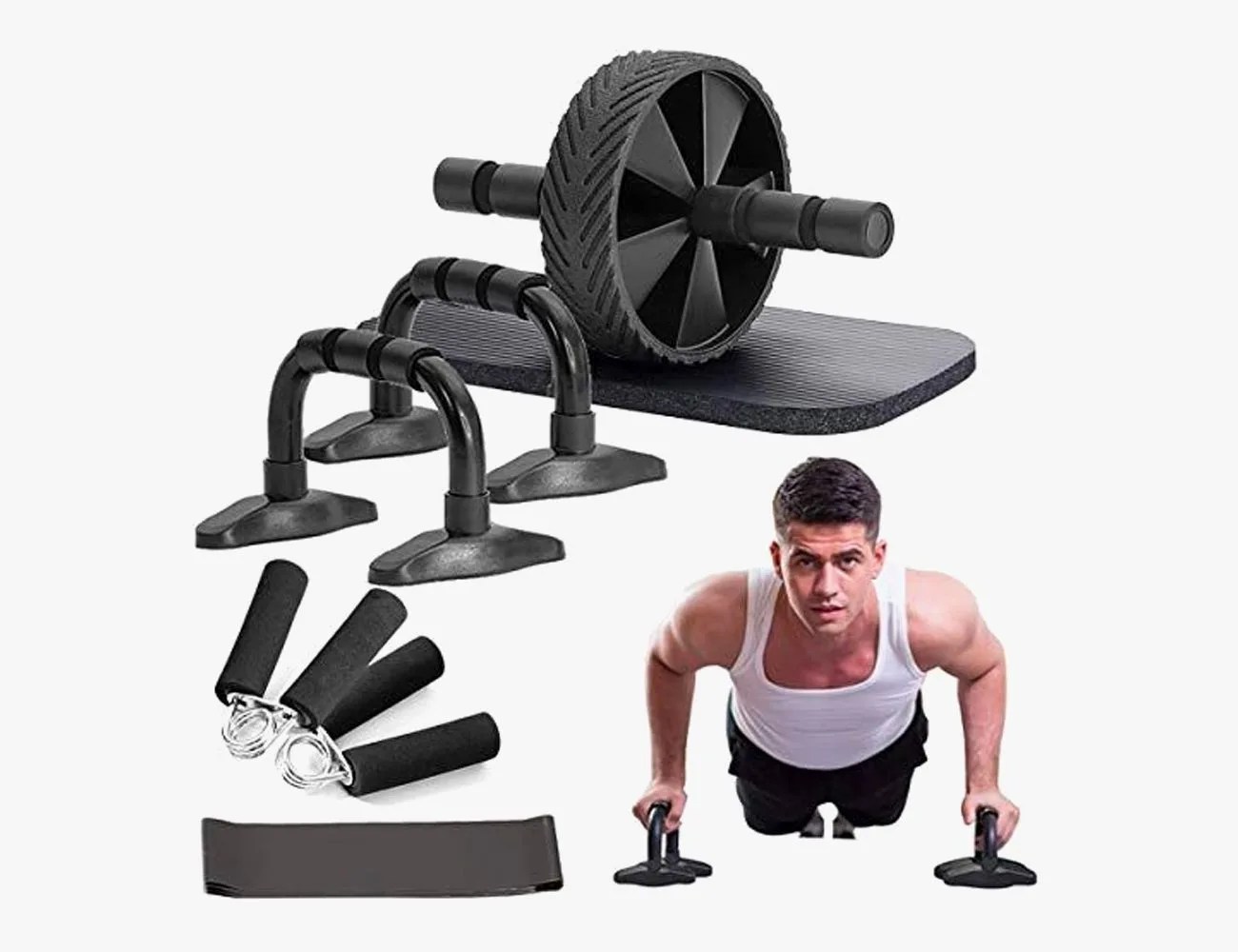 Outroad 5-in-1 Ab Roller Kit