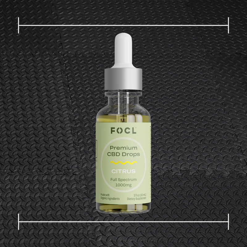 FOCL Premium Full Spectrum CBD Drops