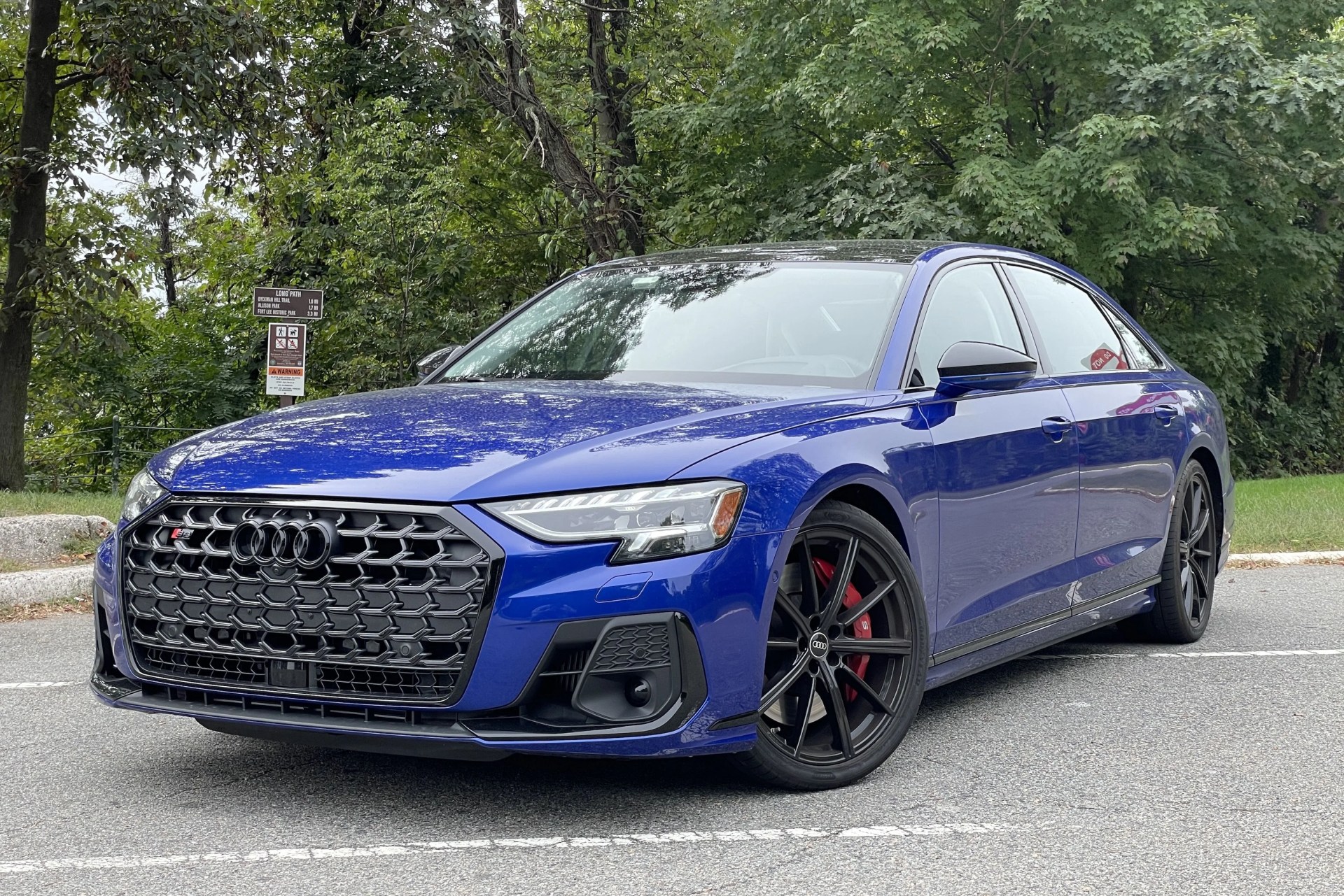 2023 audi s8 blue