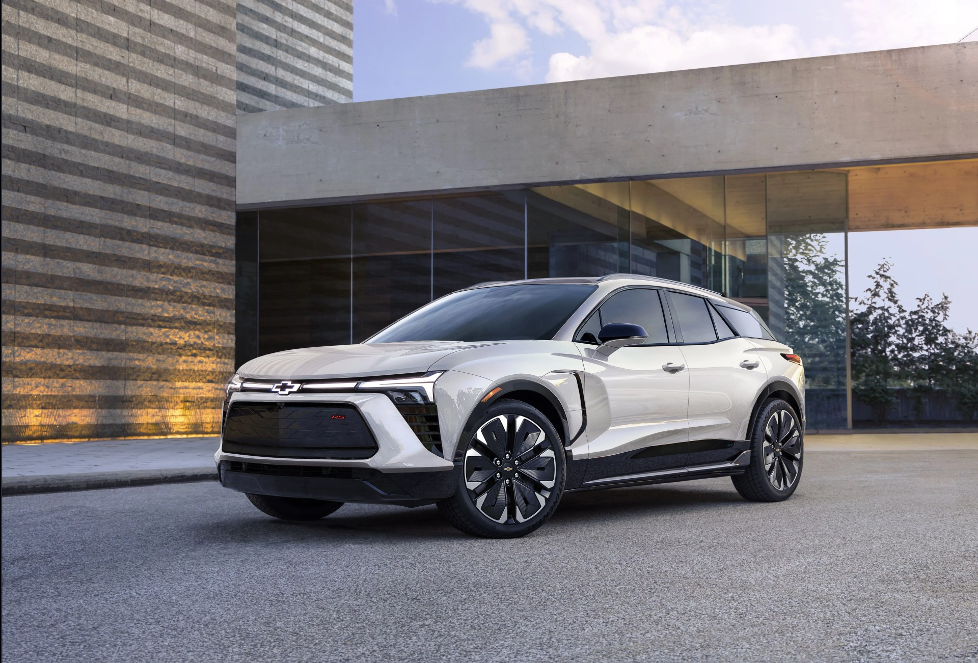 press photo of the chevy blazer ev which will debut in 2024