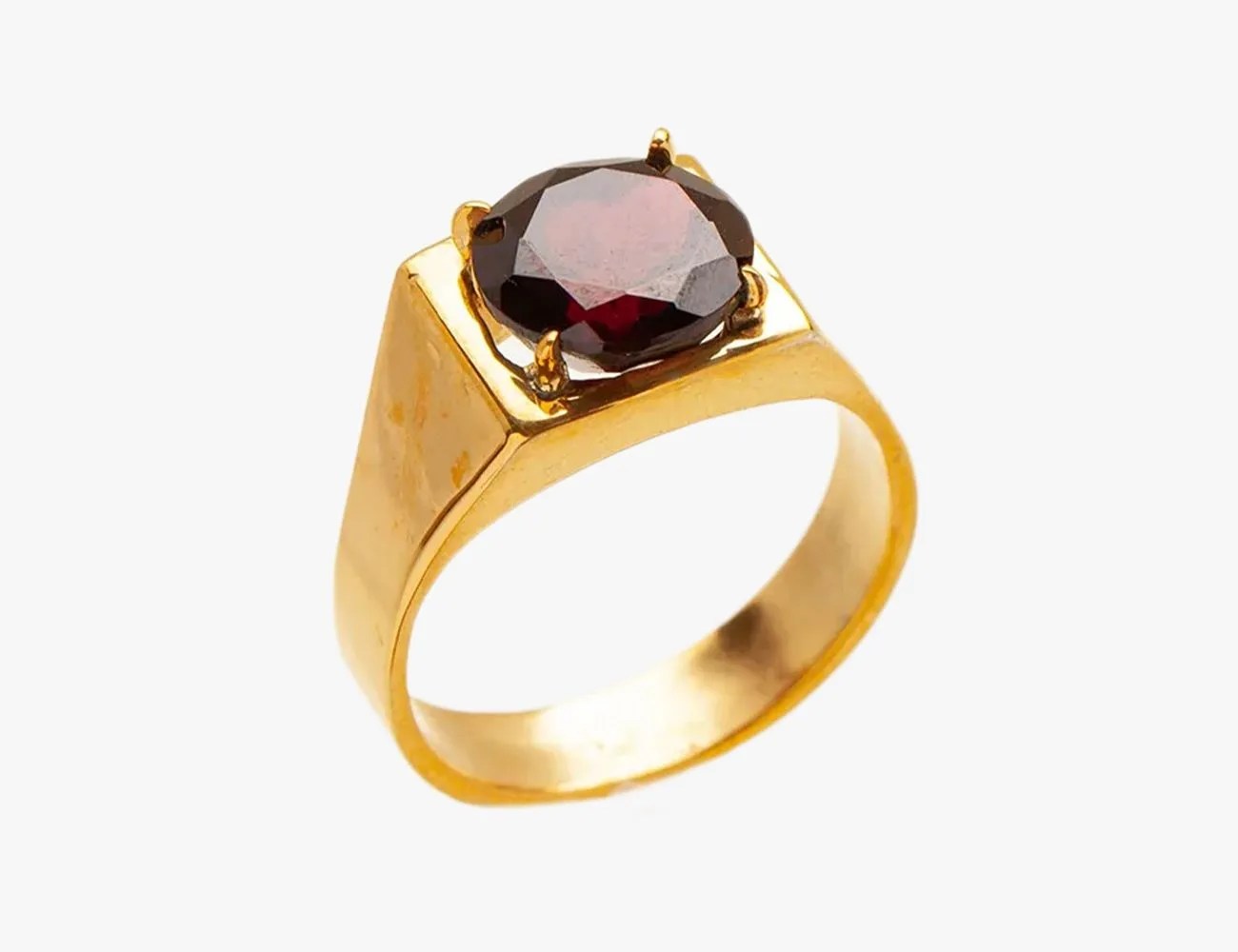 gold gemstone ring