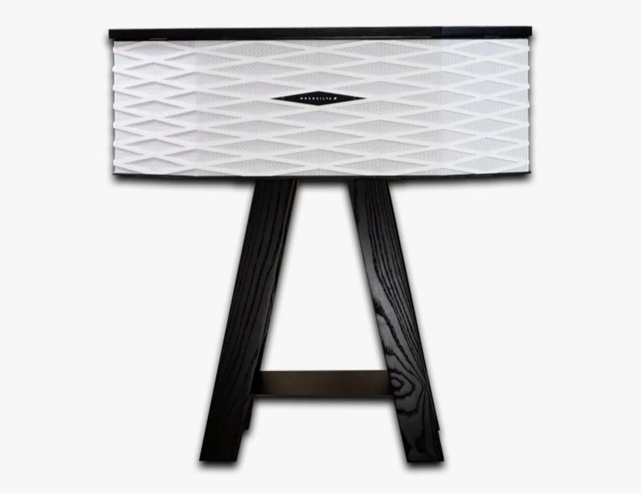 record player on a stand