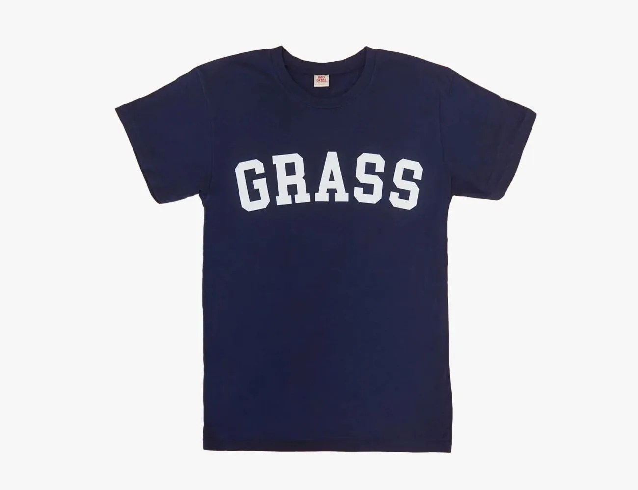 dad grass "grass" collegiate tee