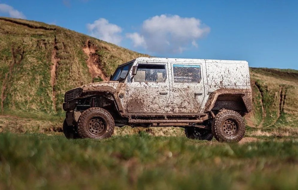 munro mk1 prototype testing in mud