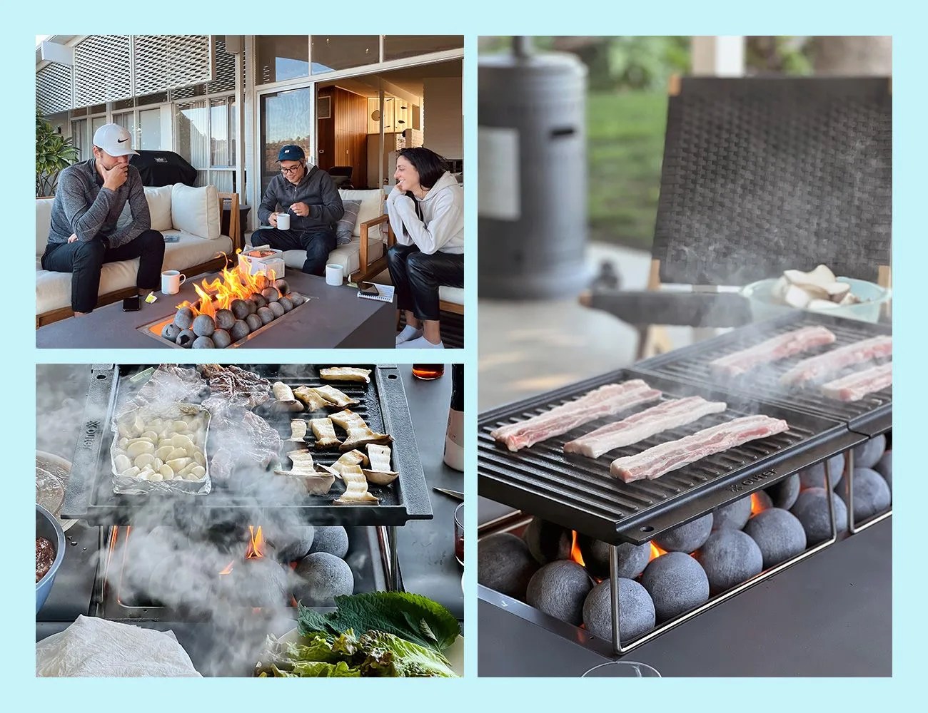 outer fire pit table cooking gear patrol