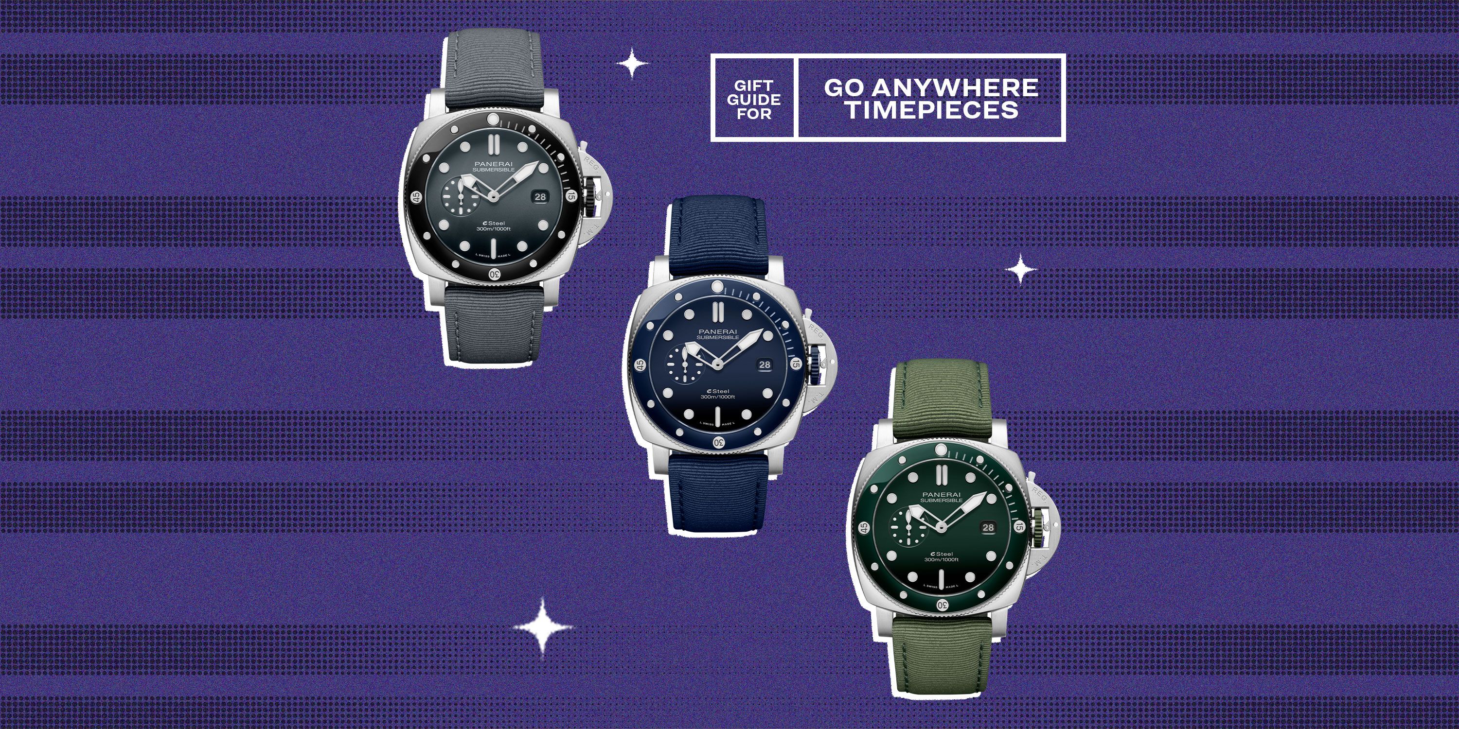 gift guide for go anywhere timepieces panerai submersible quarantaquattro esteel™