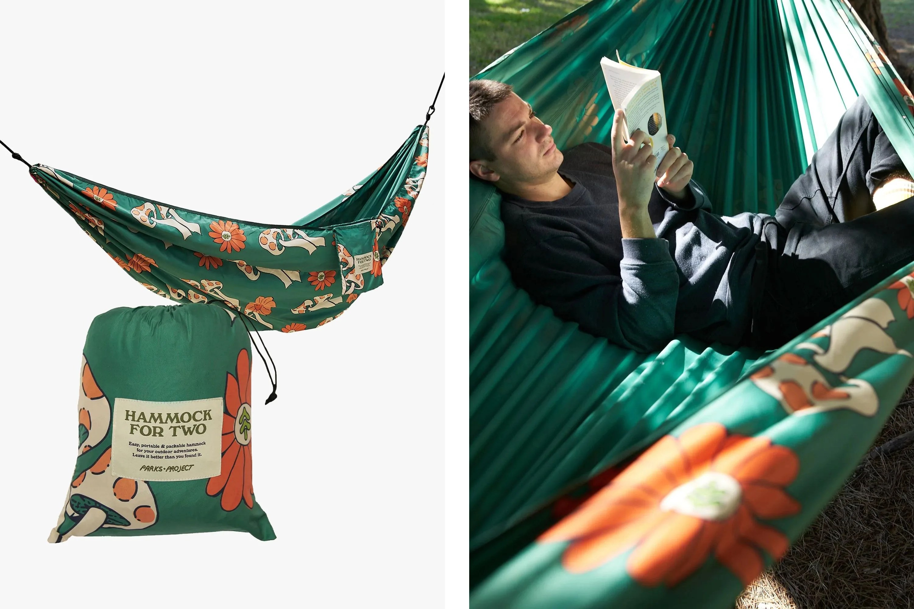 parks project shrooms two person hammock