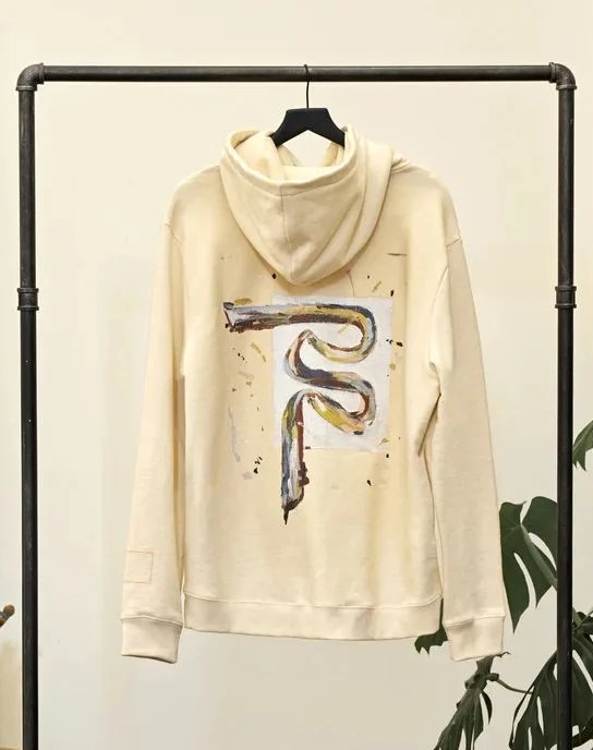 huÊ thi hoffmaster x bandit textural current hoodie