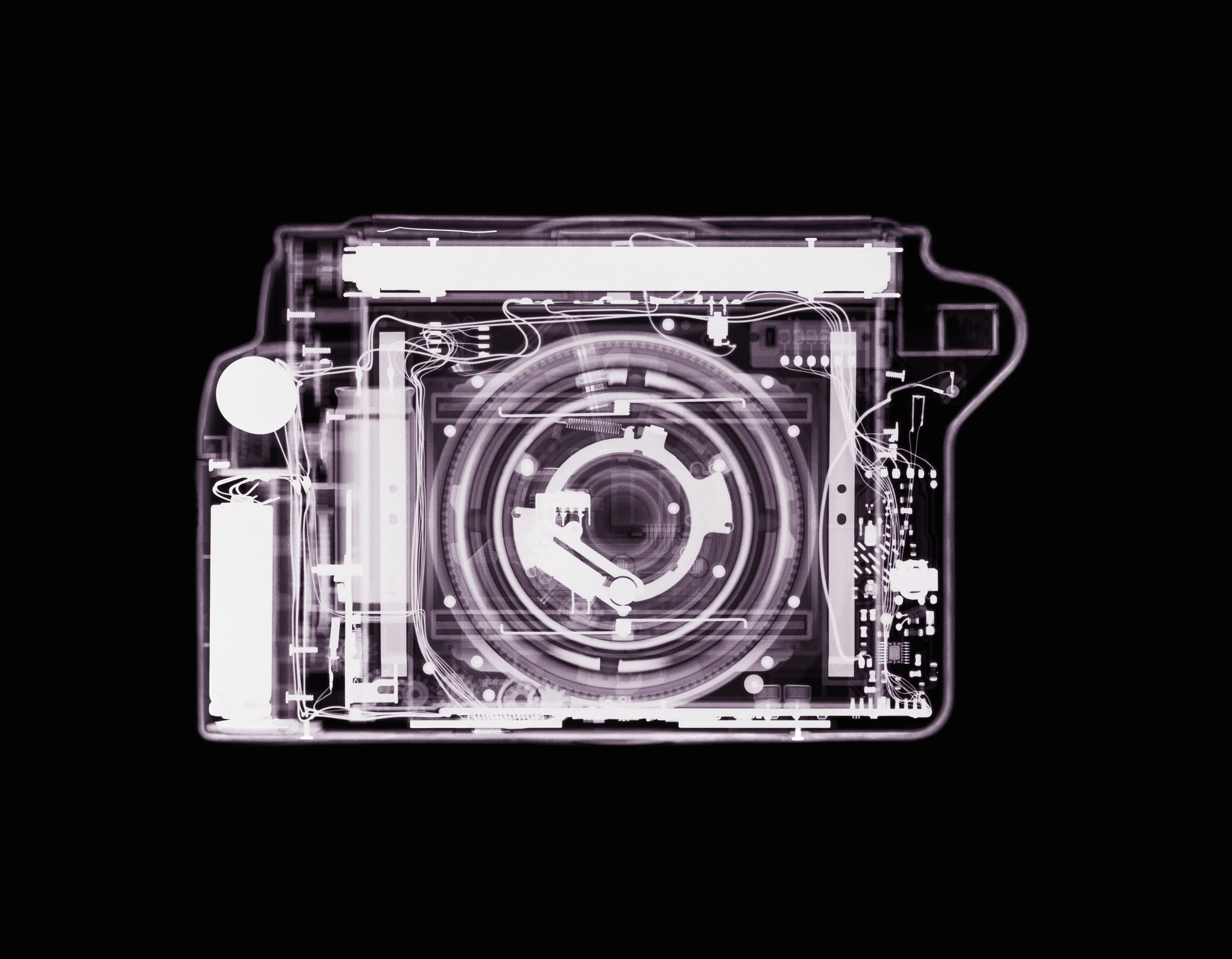 xray of a camera
