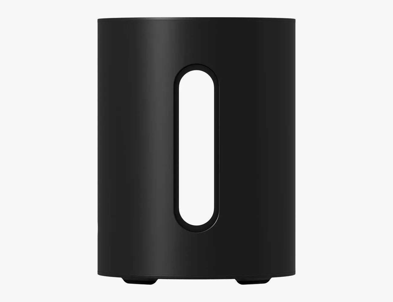 black sonos sub mini