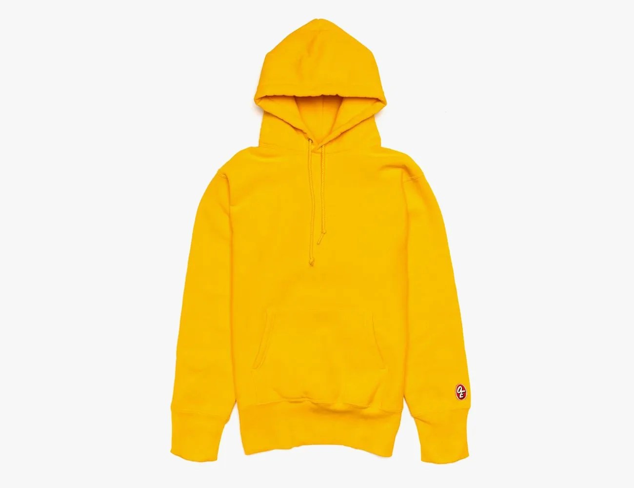 yellow hoodie