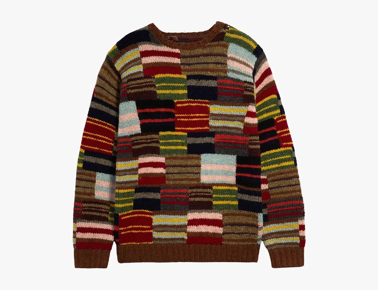 BEAMS Wool Crewneck Sweater