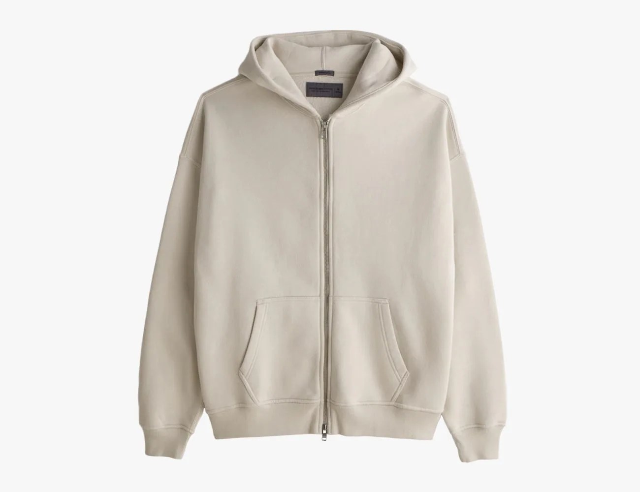 Abercrombie & Fitch Oversized Zip Hoodie