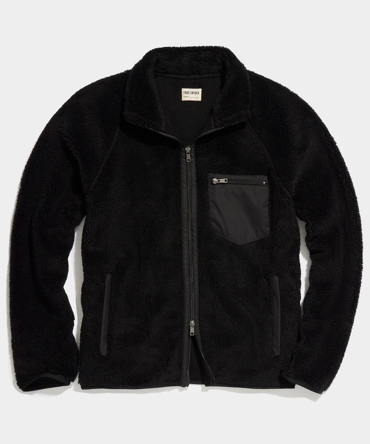 Adirondack Fleece Full-Zip Jacket in Black