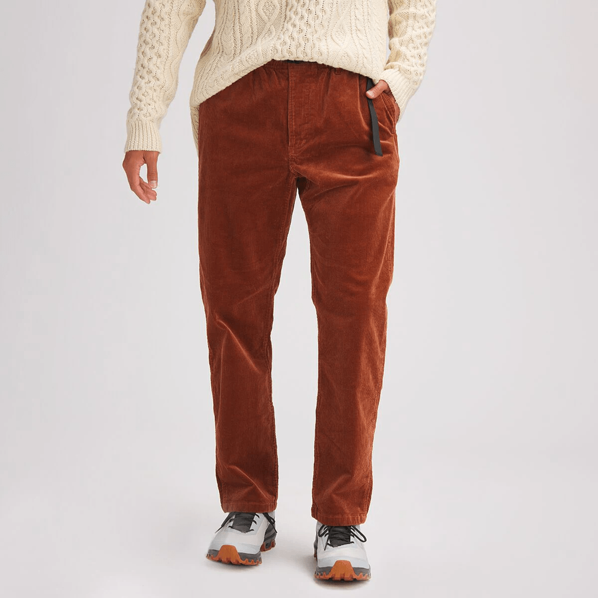 stoic corduroy belted pants