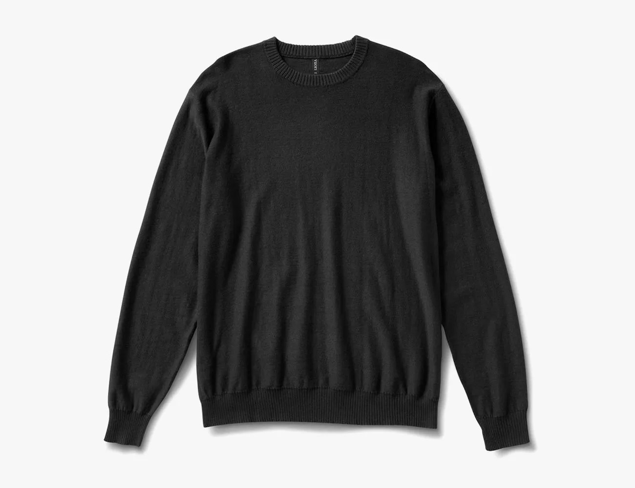 vuori fluent sweater black