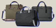 collage of three laptop bags