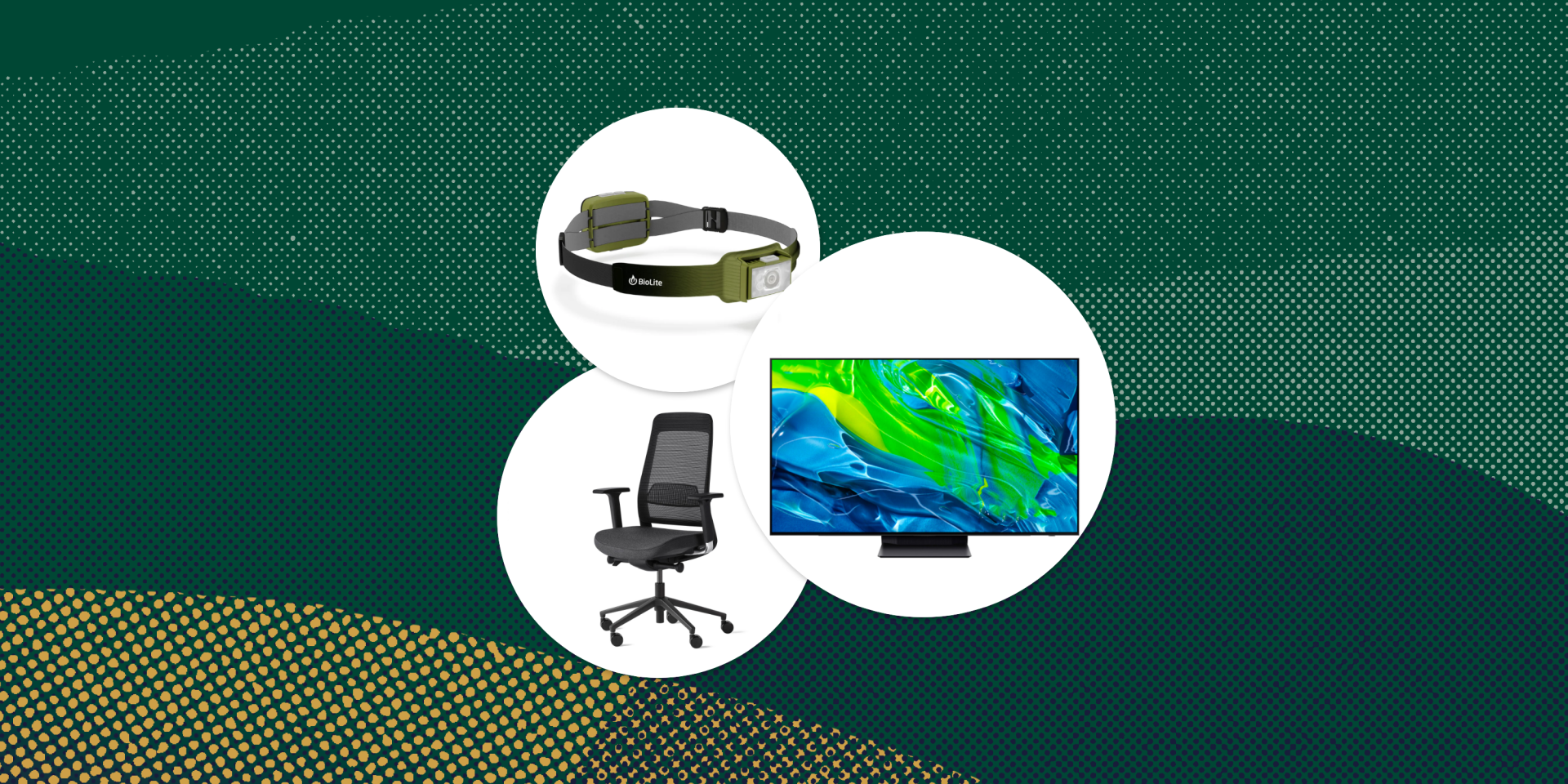 collage of tv office chair headlamp samsung biolite