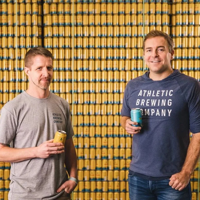 the founders of athletic brewing company