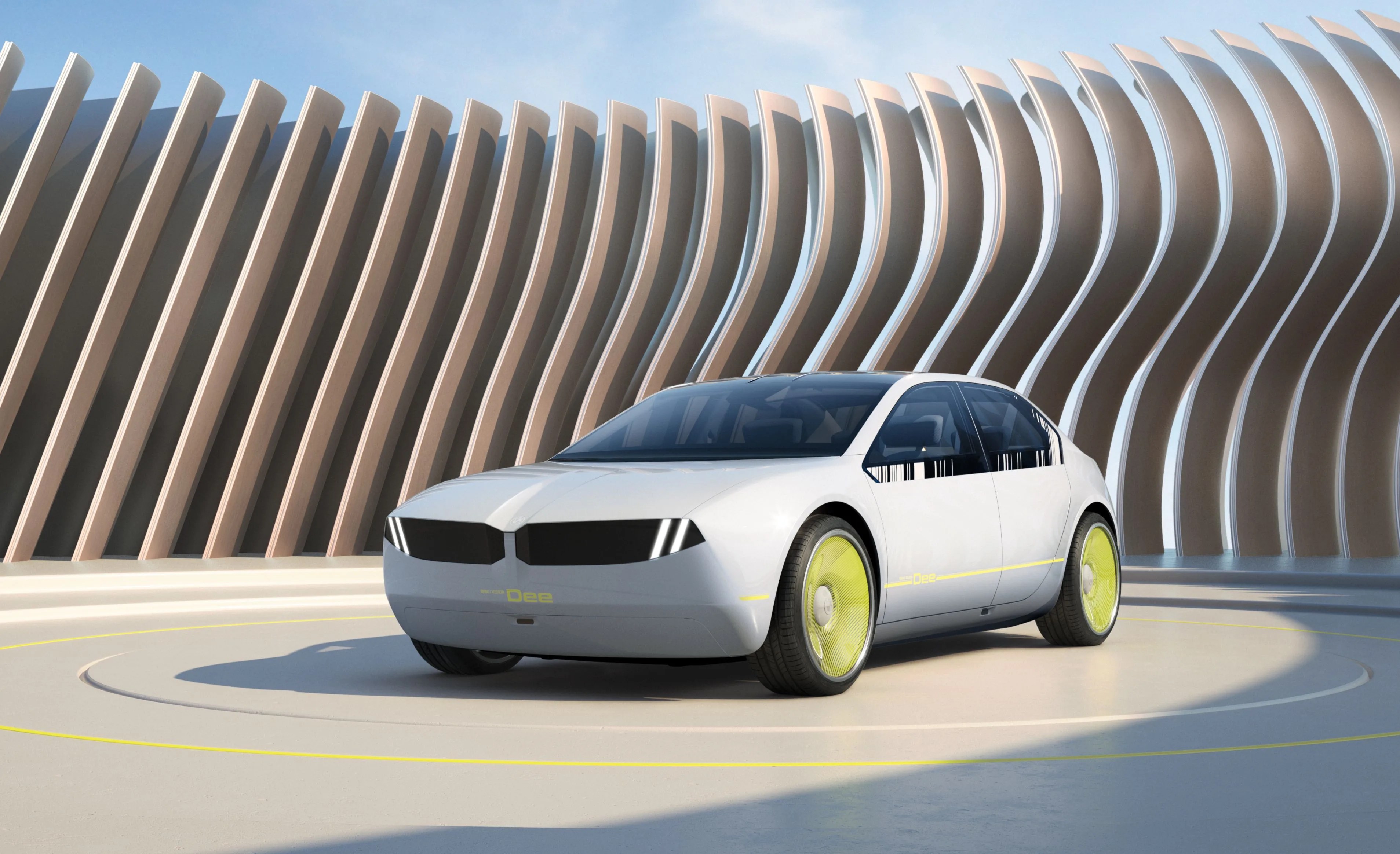 bmw i vision dee concept car