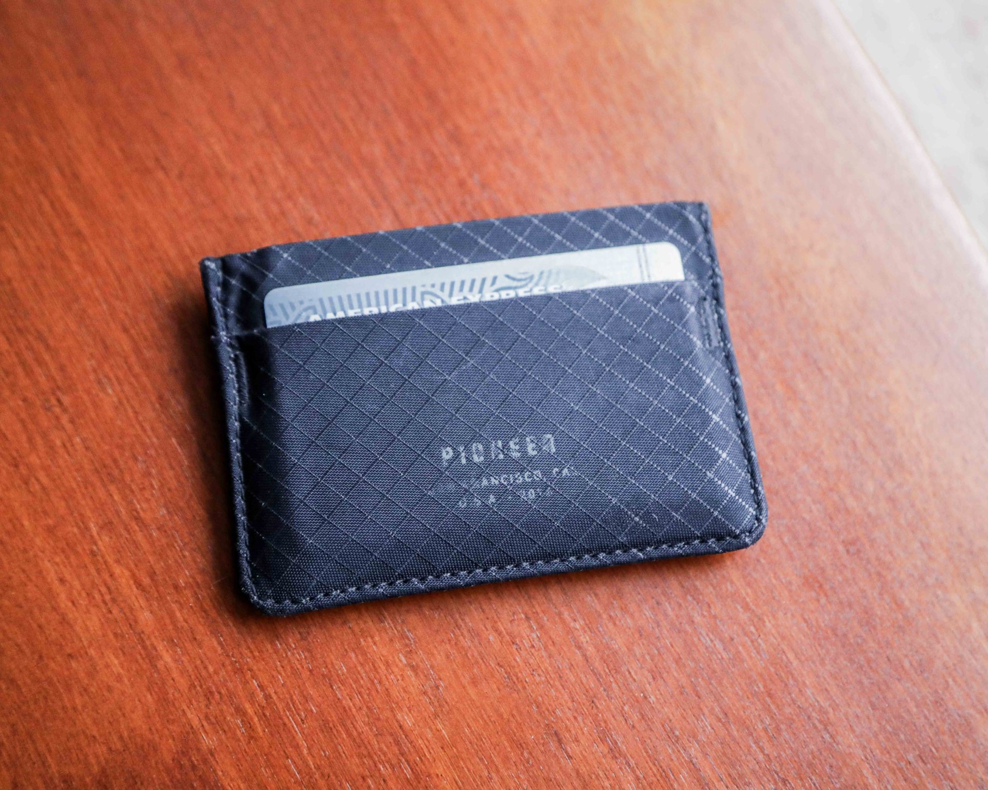 black cardholder