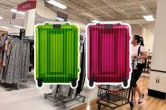 rimowa luggae neon