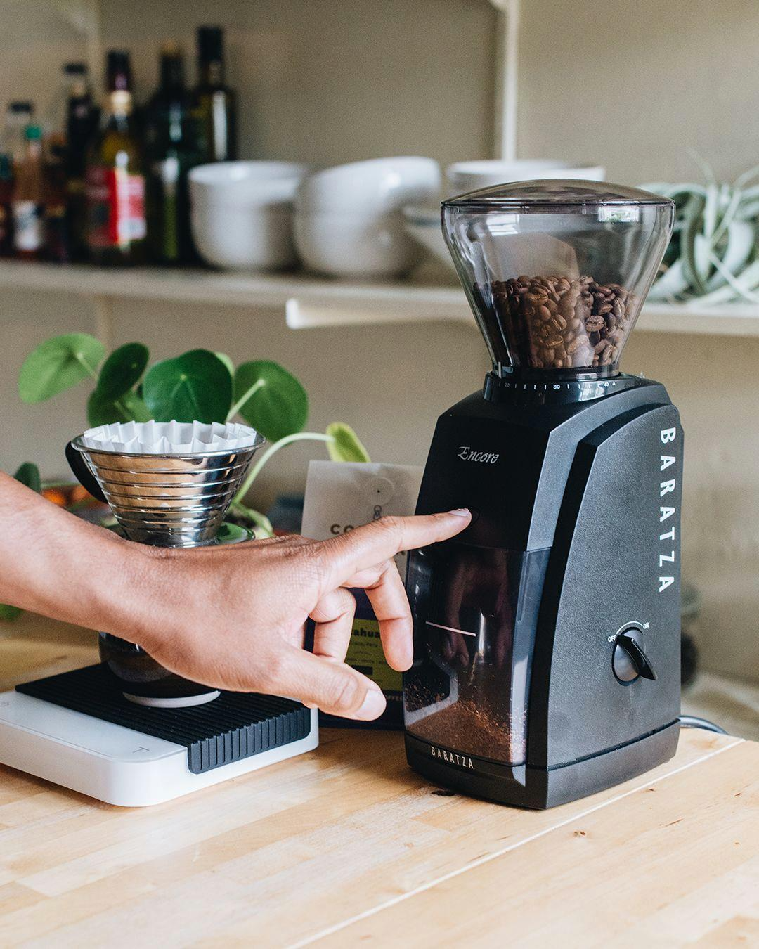baratza encore conical burr coffee grinder