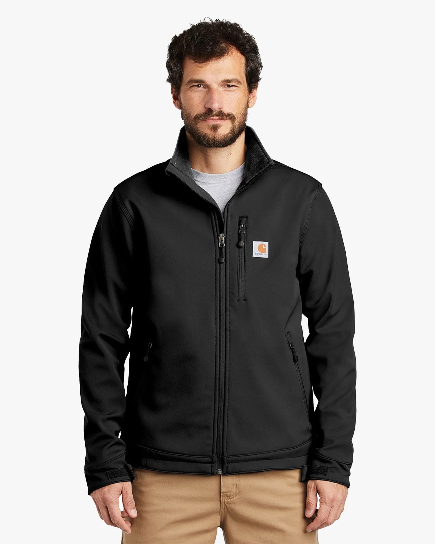 man wearing armored carhartt® jacket