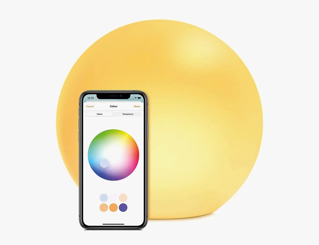 Eve Flare smart lamp