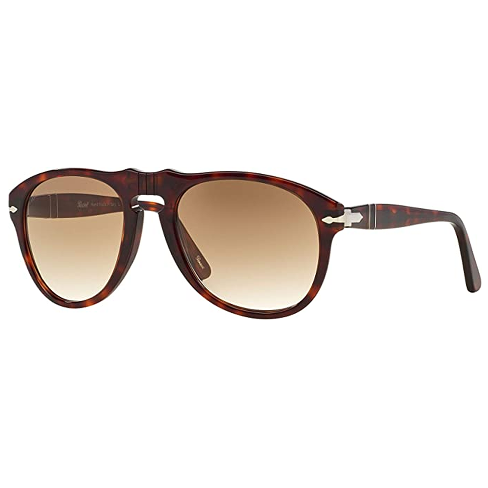 Persol Sunglasses Tortoise Frame, Light Brown Gradient Lenses, 54MM