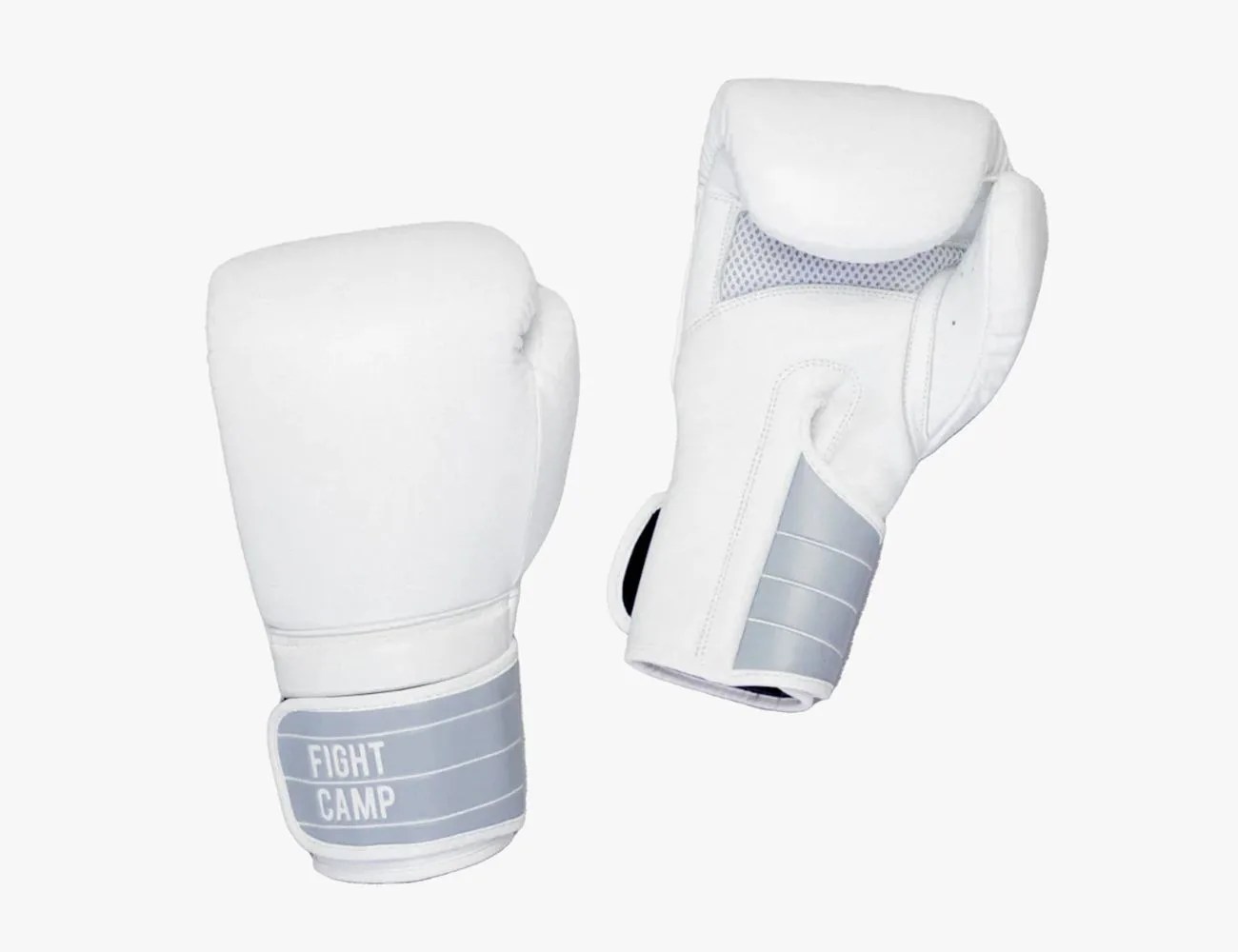 white boxing gloves