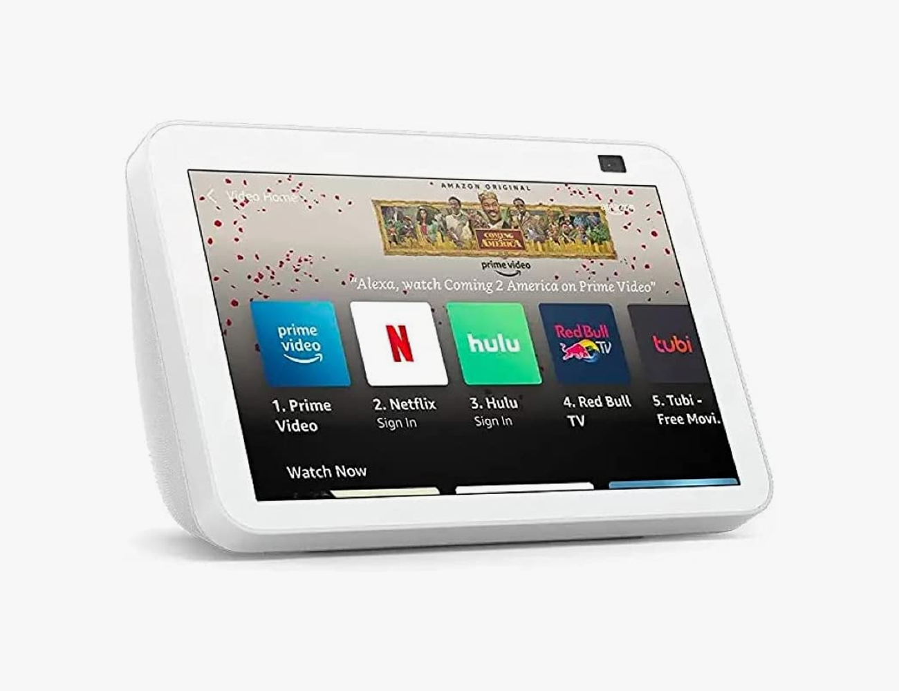 amazon echo show in white