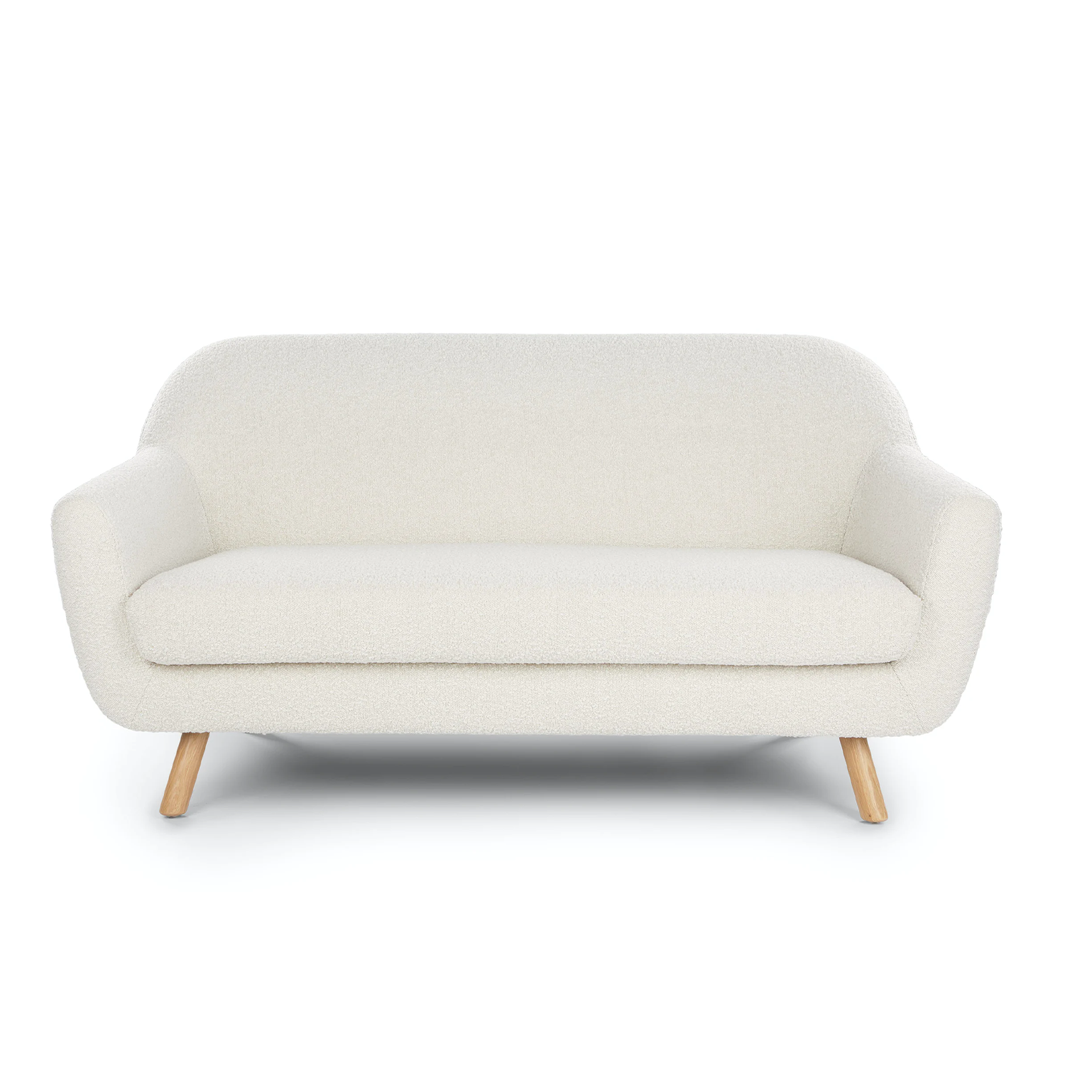 Gabriola Ivory Boucl&eacute; Loveseat