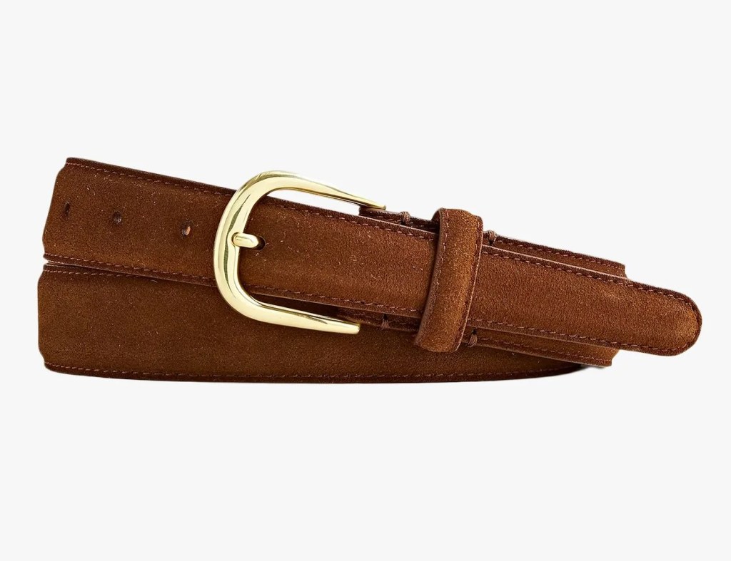 Why Suede Belts Are a Better Bet Than Traditional Leather Gear Patrol