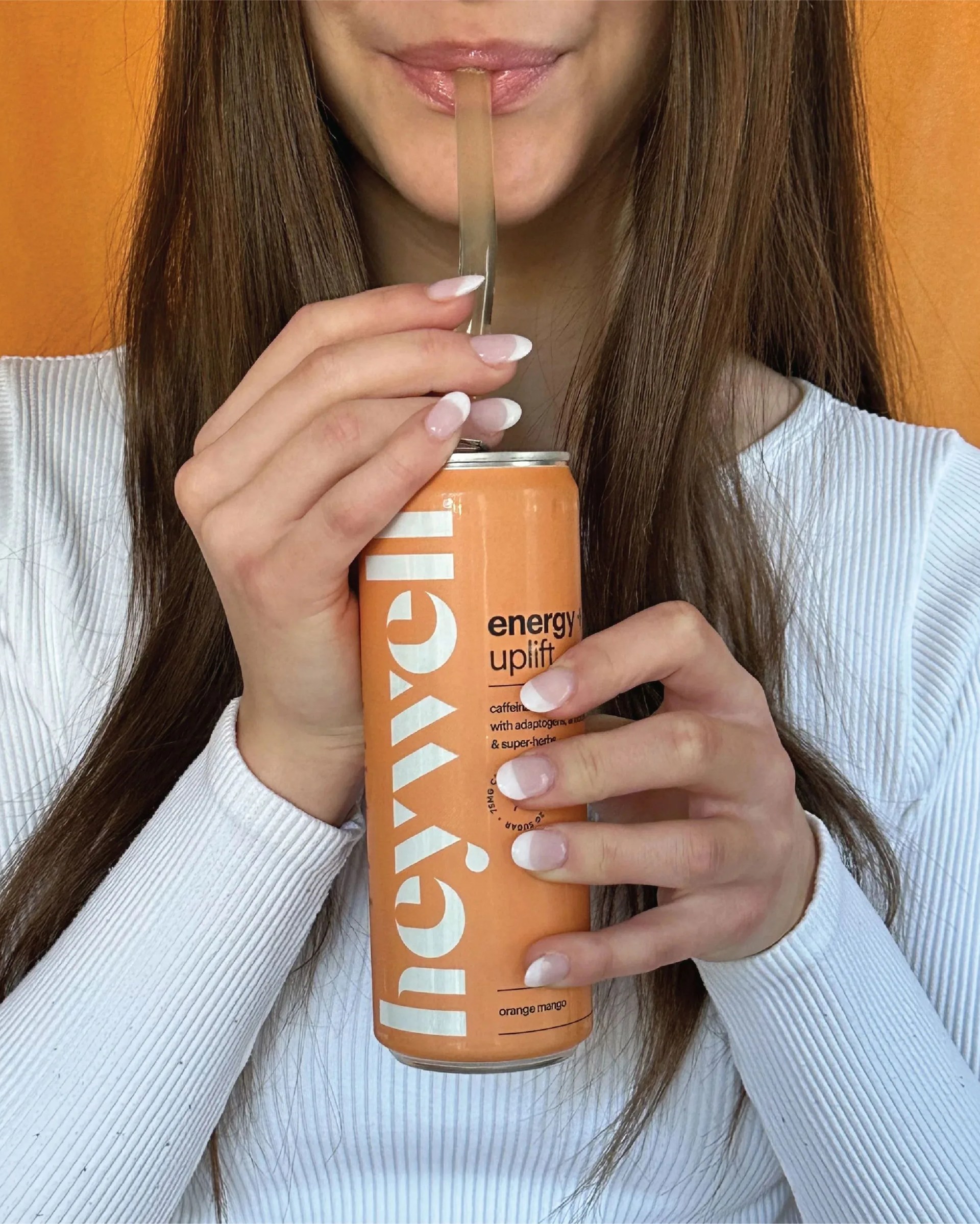 heywell energy and uplift sparkling orange mango