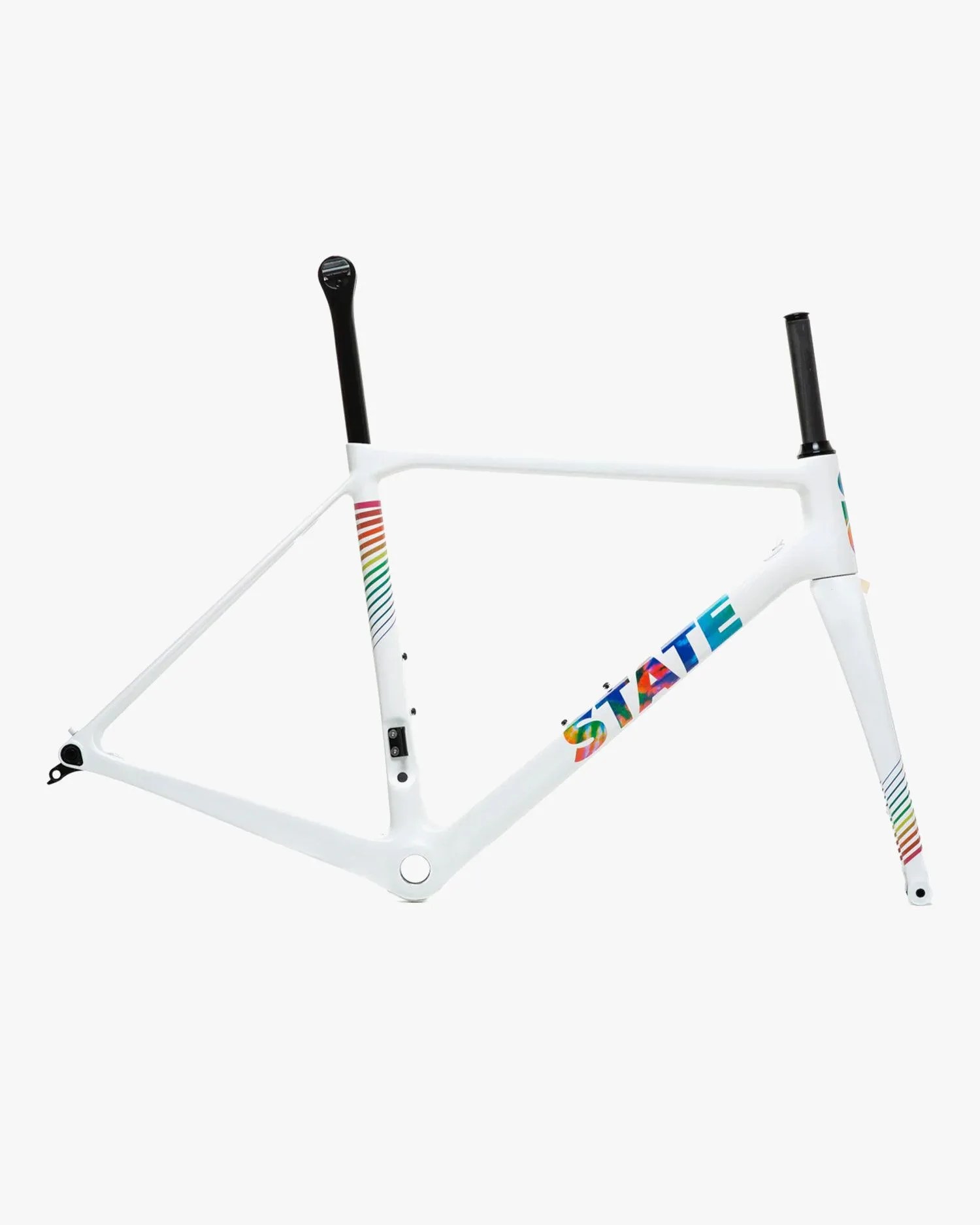 state bicycle co undefeated carbon disc road frame and fork set