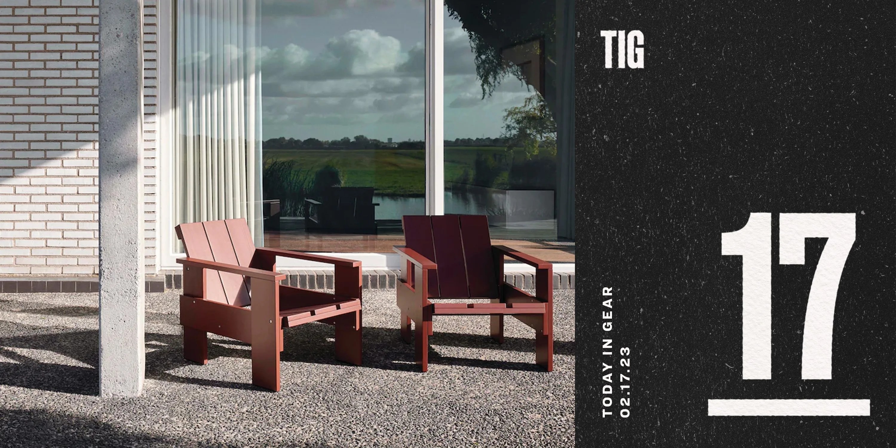 today in gear february 17 2023 crate outdoor collection lounge chair