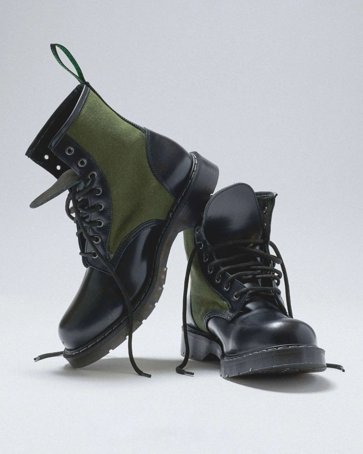 noah and solovair jungle boots